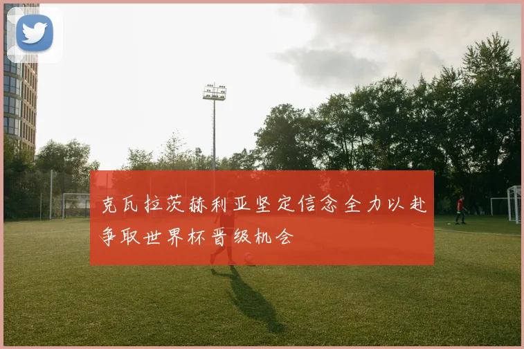 克瓦拉茨赫利亚坚定信念全力以赴争取世界杯晋级机会